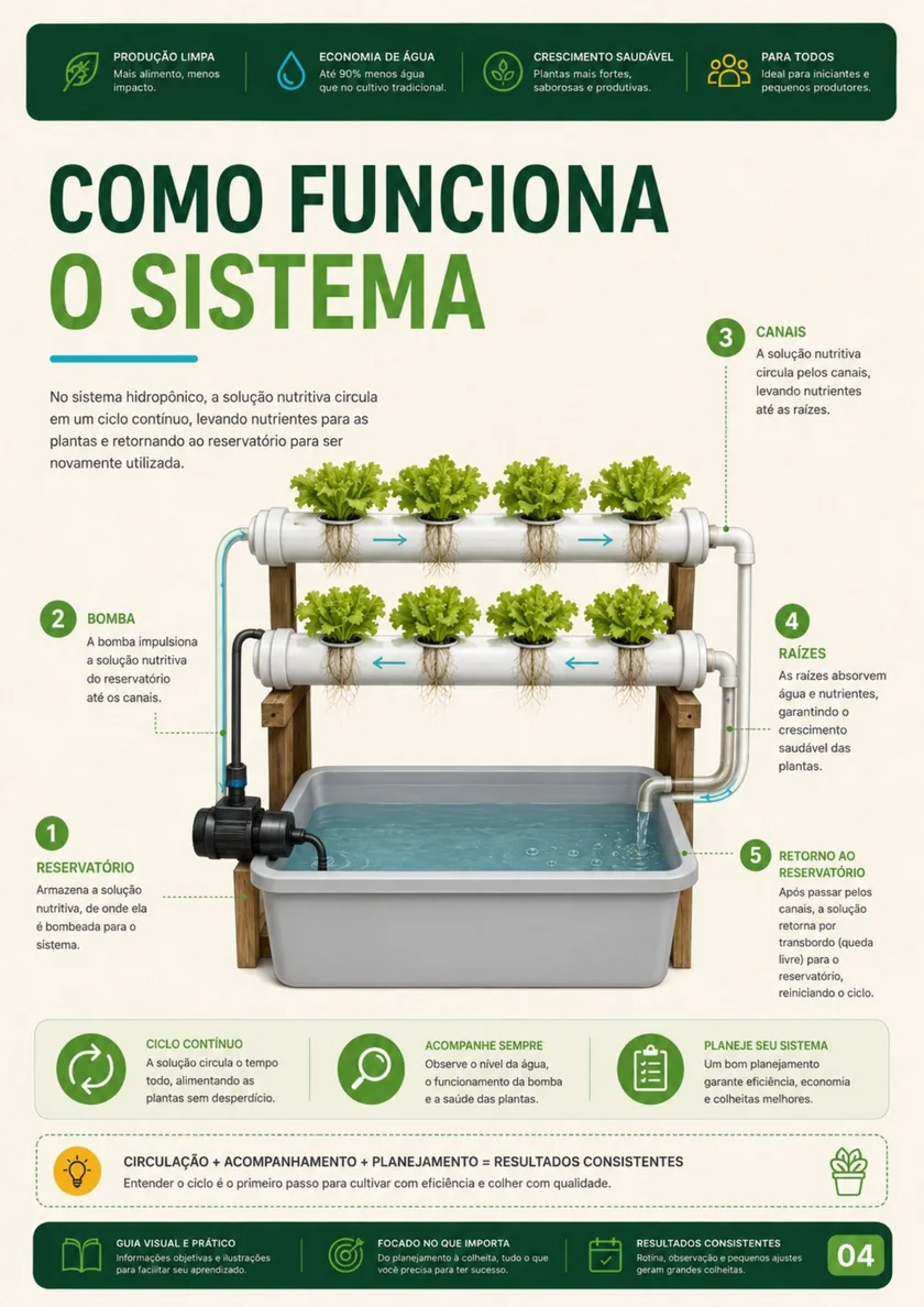 Página 4 do guia Hidroponia na Prática
