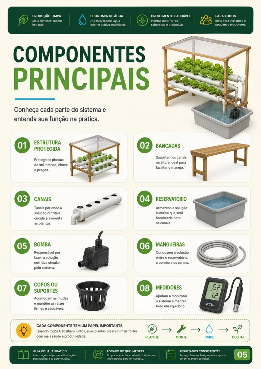 Página 5 do guia Hidroponia na Prática