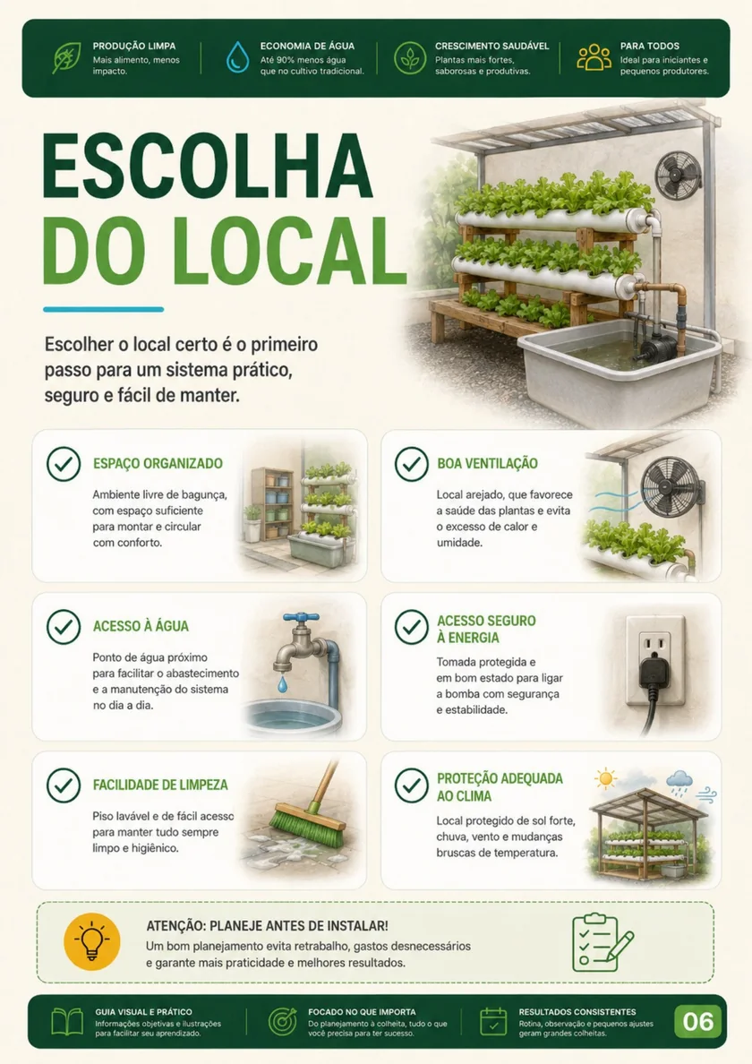 Página 6 do guia Hidroponia na Prática
