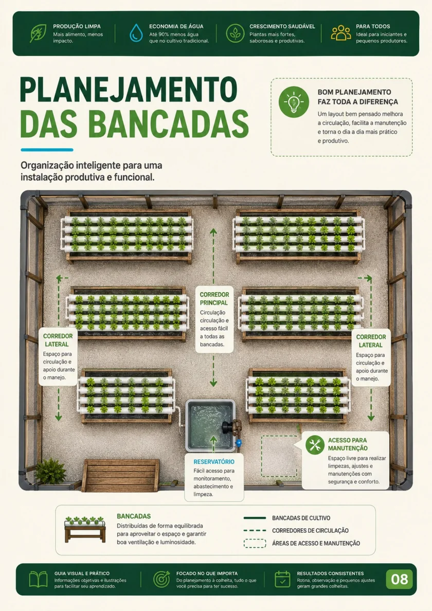 Página 8 do guia Hidroponia na Prática